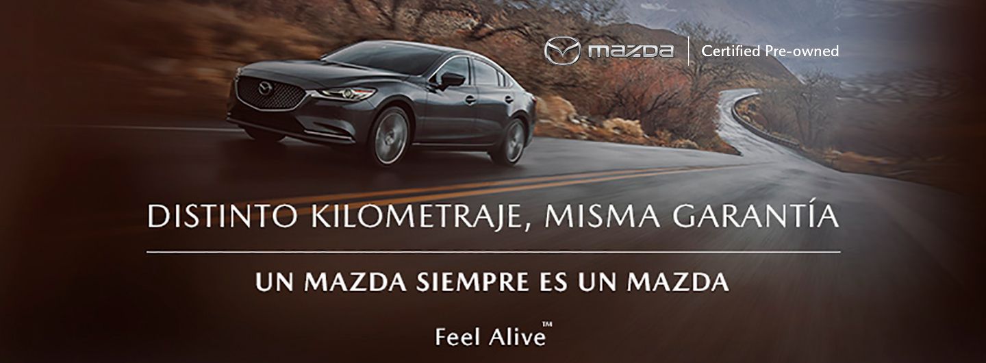 ¡Mazda seminuevo, certificado y con 3 años de garantía!