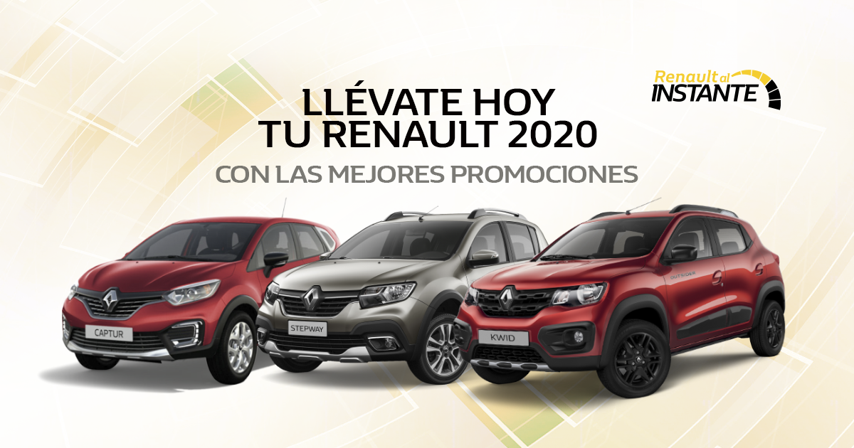 Aprovecha y estrena con Renault al Instante