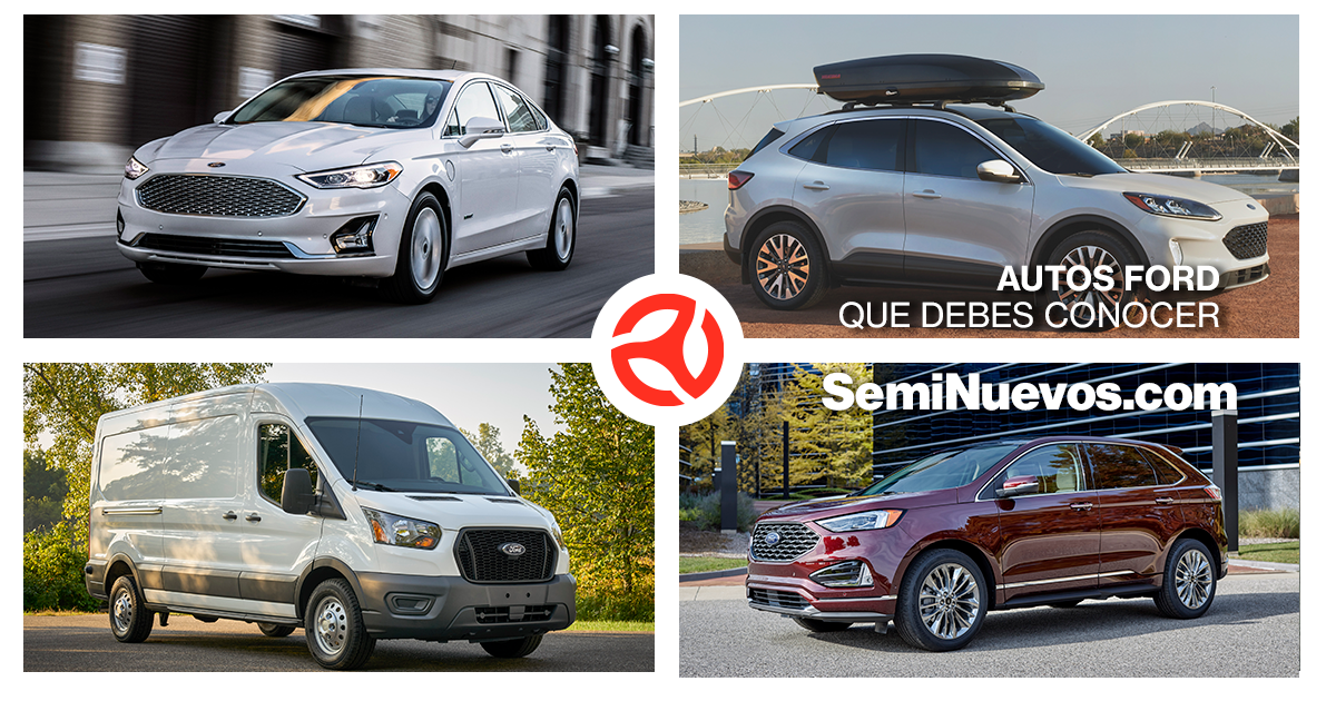4 Autos Ford que debes conocer por su gran versatilidad
