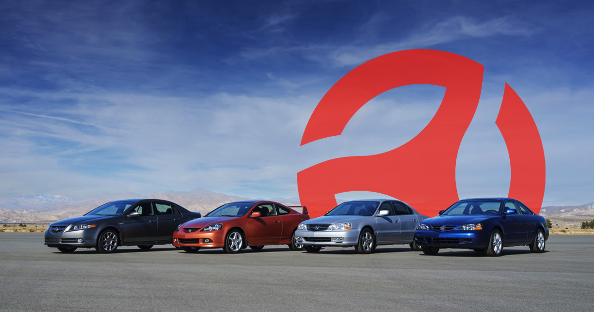 Un mirada retrospectiva a la historia de Acura Type S
