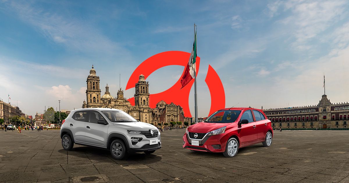 Los autos más baratos del mercado mexicano