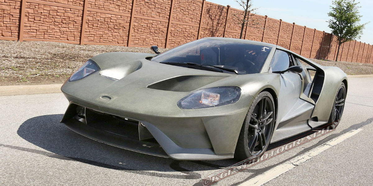 El Ford GT se deja ver sin camuflaje antes de su lanzamiento