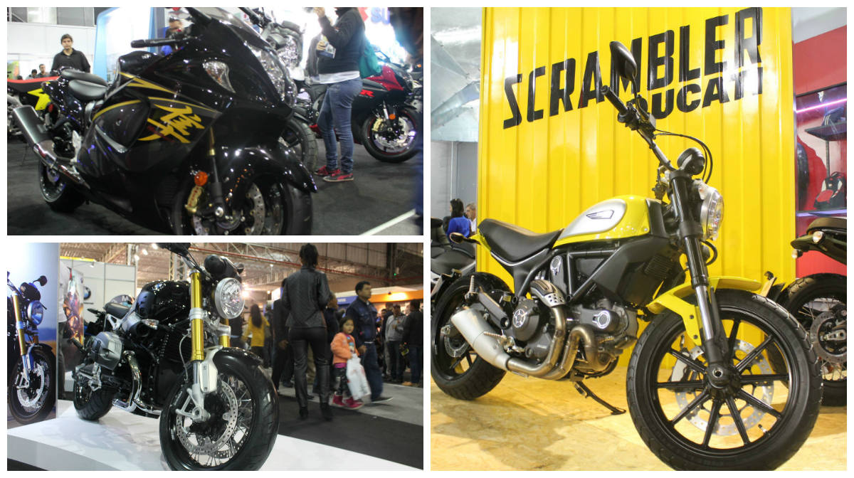 Estas son tres de las motos que más “jalan” miradas en la Expomoto 2015