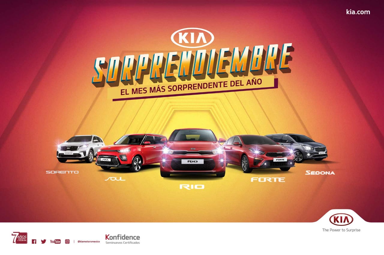 Septiembre se dice: SORPRENDIEMBRE con KIA