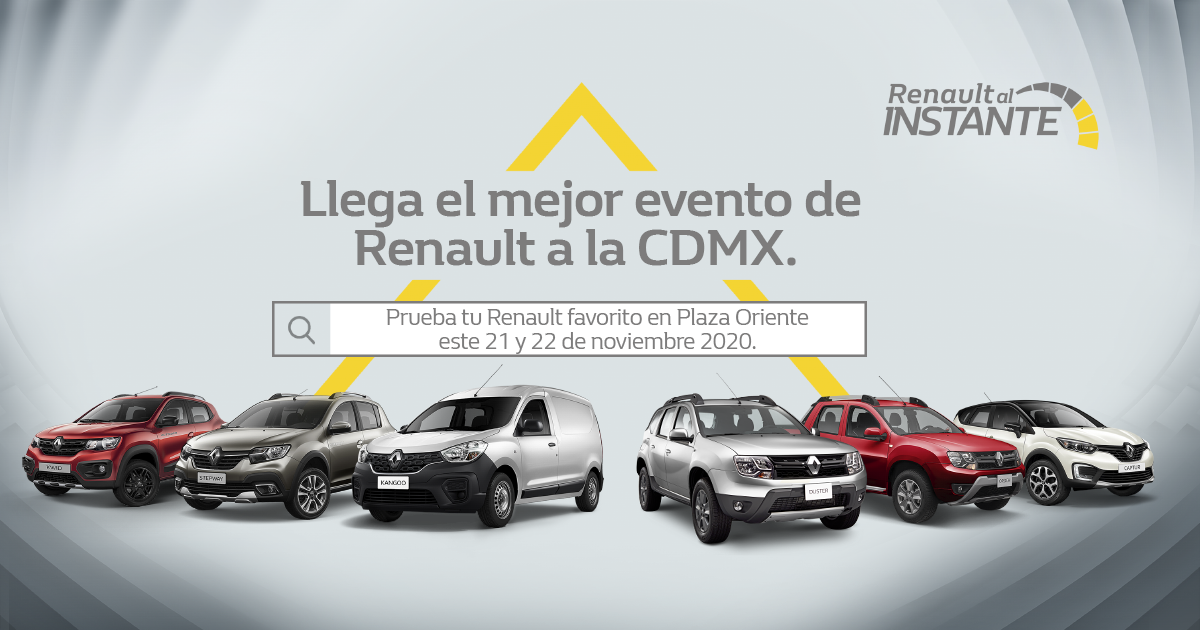 Aprovecha y estrena con Renault al Instante