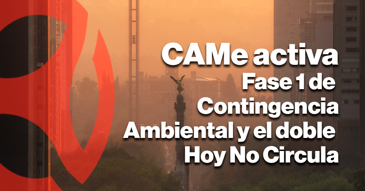 La Comisión Ambiental de la Megalópolis ACTIVA LA FASE 1 DE CONTINGENCIA AMBIENTAL POR OZONO