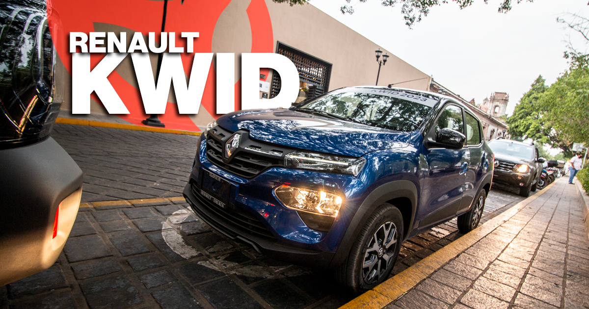 Renault Kwid la SUV de los compactos presume nuevo y renovado rostro en todos los apartados.
