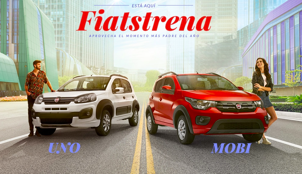 Máquinas con estilo y eficiencia: FIAT UNO y MOBI