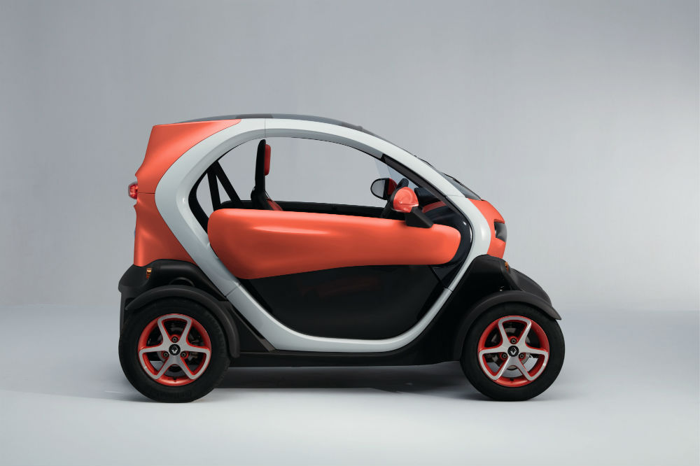 Renault Twizy, un eléctrico que roba todas las miradas.