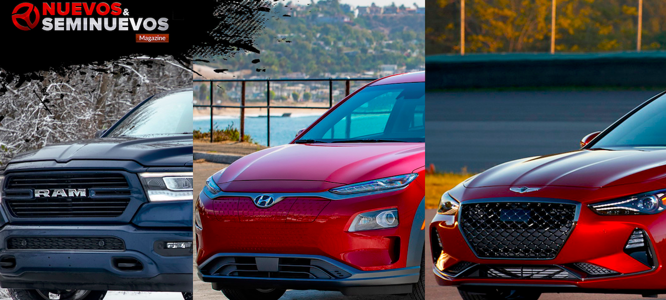 Génesis G70, Hyundai Kona y Dodge RAM ganan premio a mejor automóvil de 2019