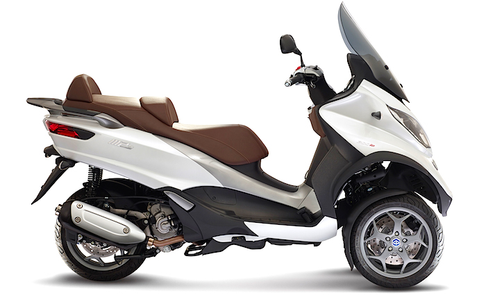 La nueva Piaggio MP3 300 LT ABS ASR, seguridad máxima