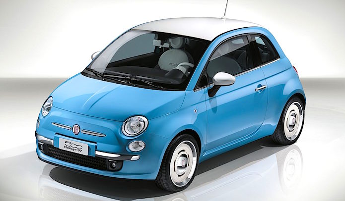 Homenaje retro para el incombustible benjamín de Fiat, el "500 Vintage ’57"