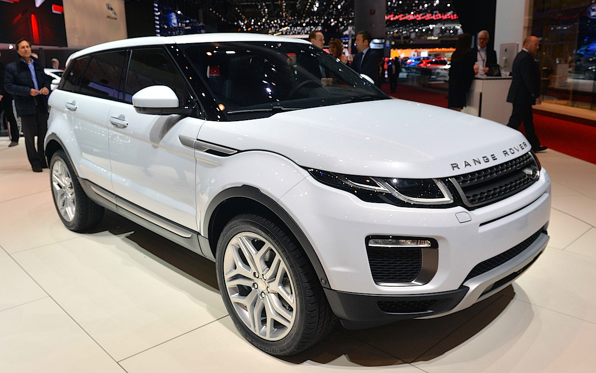 Así luce el renovado Range Rover Evoque - Ginebra 2015