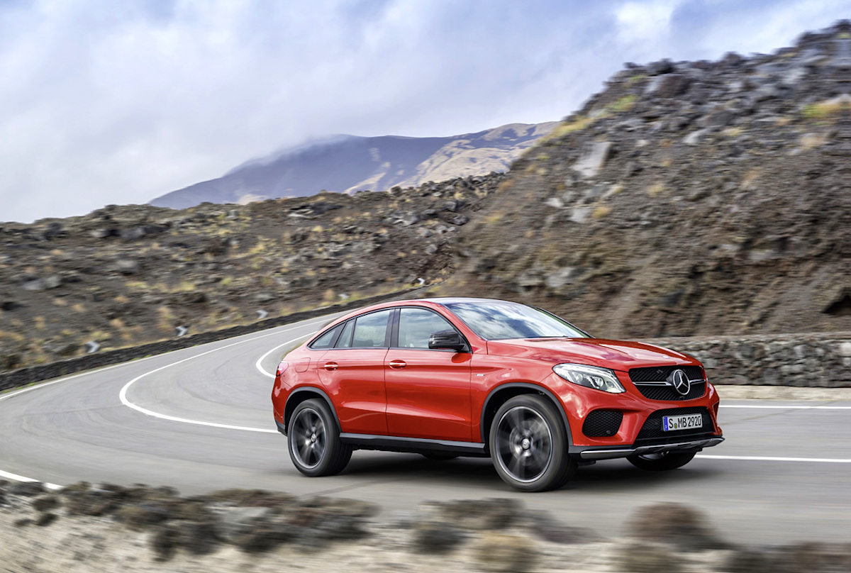 El Mercedes GLE Coupé.