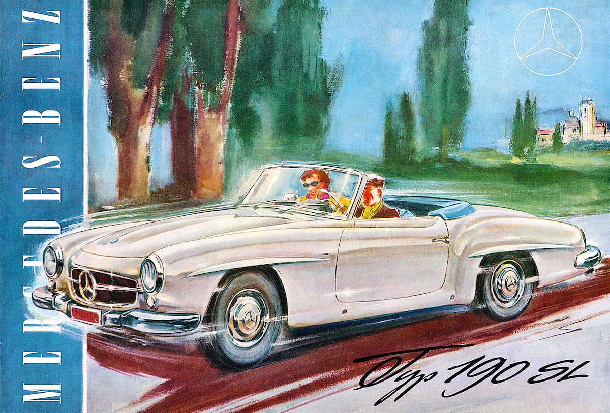 Regresemos al pasado: 60 años del Mercedes-Benz 190 SL (1955)