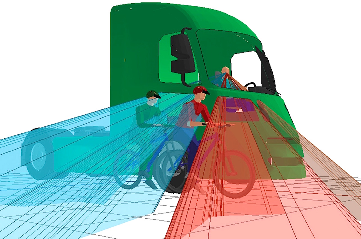 El diseño de camiones que podría salvar la vida a peatones y ciclistas