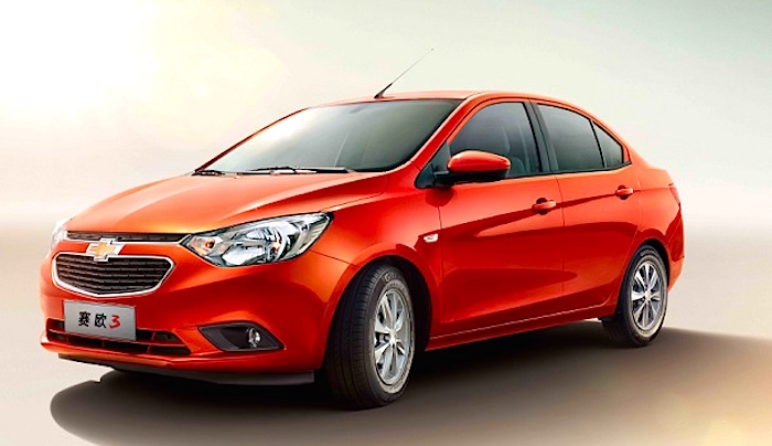 El nuevo Chevrolet Sail - Guangzhou 2014