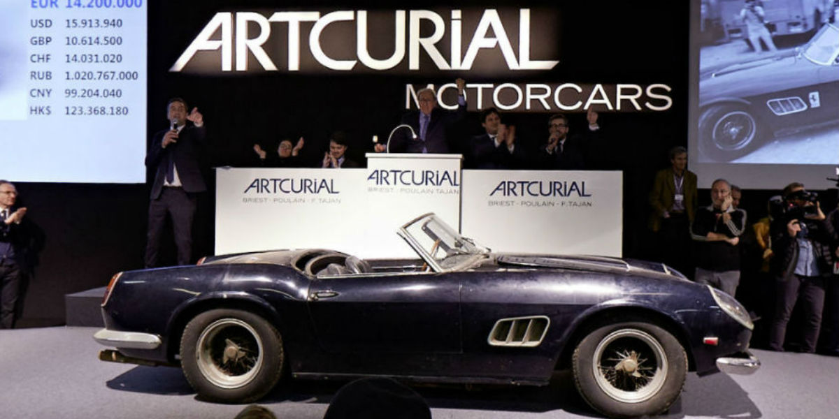 Precio récord por una Ferrari de la "Colección Baillon"