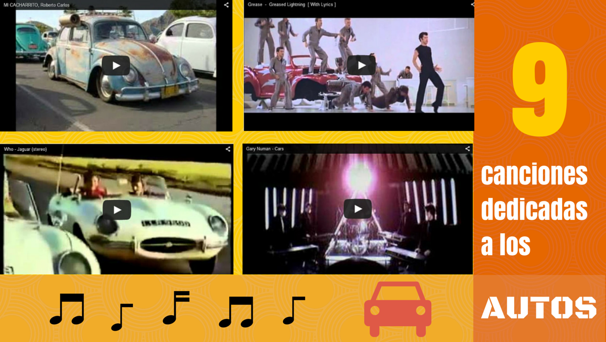 Música y autos: Nueve temas dedicados a los automóviles