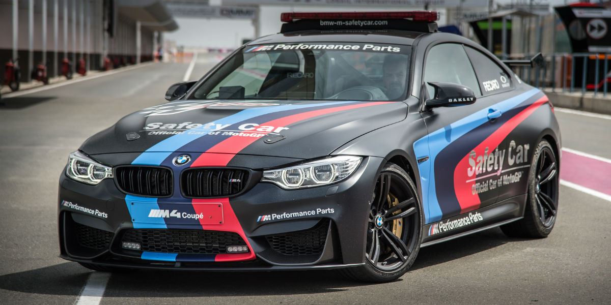 El BMW M4 Safety Car de MotoGP, con tecnología de inyección de agua