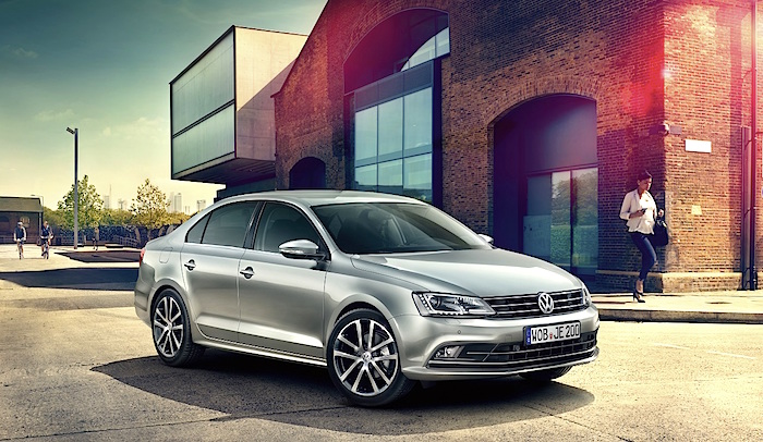El Volkswagen Jetta 2015.