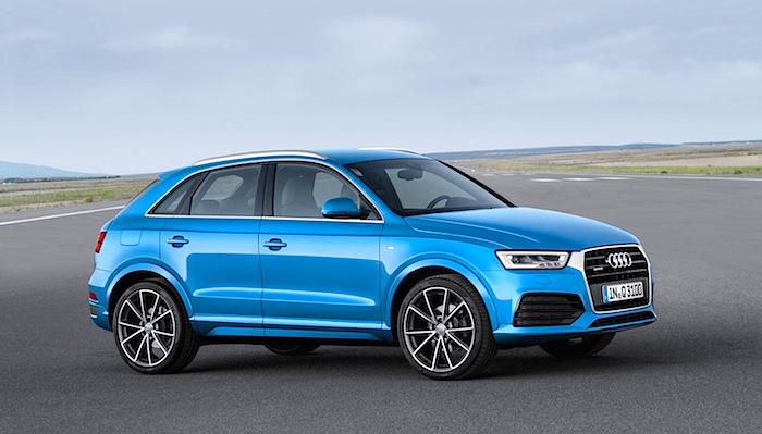 Audi Q3 2015: así luce la renovación del SUV alemán “Made in Spain”.
