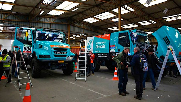 La primera salida: Dakar 2015