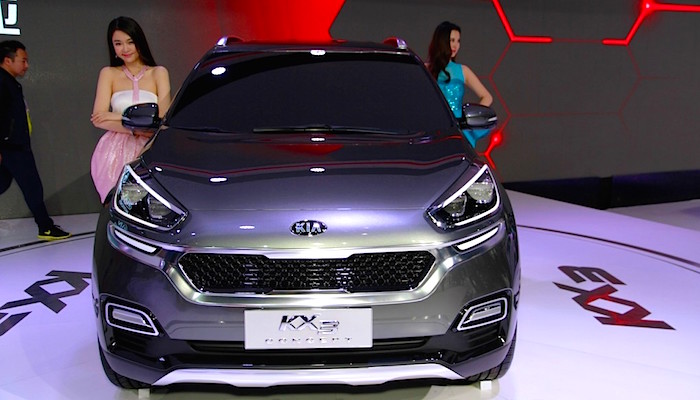 El Kia KX3, un "concept" de salón para otro SUV compacto (Solo para China)