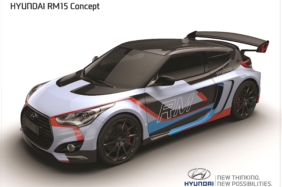 Hyundai RM15: tiene tracción trasera y motor central de 300 CV