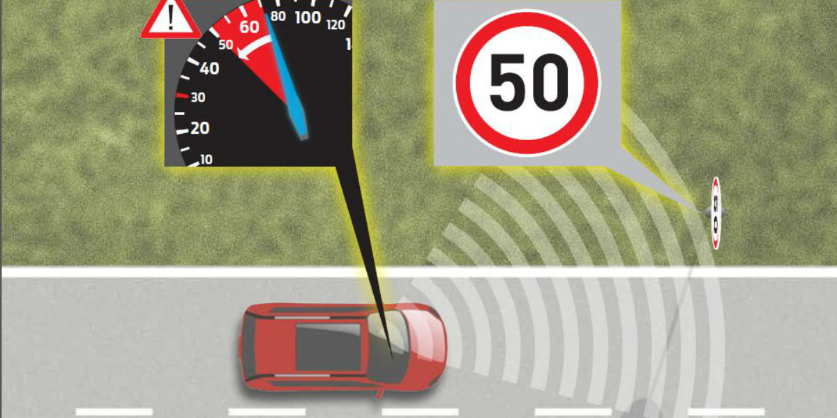 Ford presentó en Europa un sistema que evita multas por exceso de velocidad