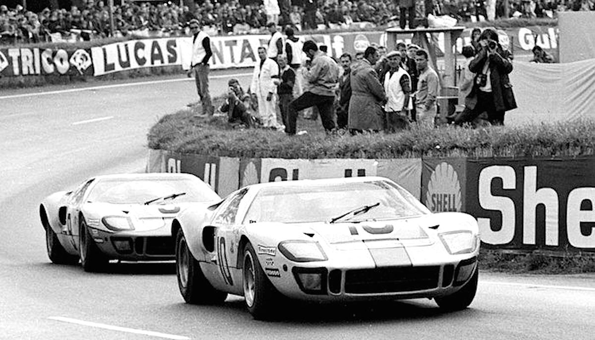 50 años separan la actualidad de la victoria 1-2-3 de Ford en las 24 Horas de Le Mans.