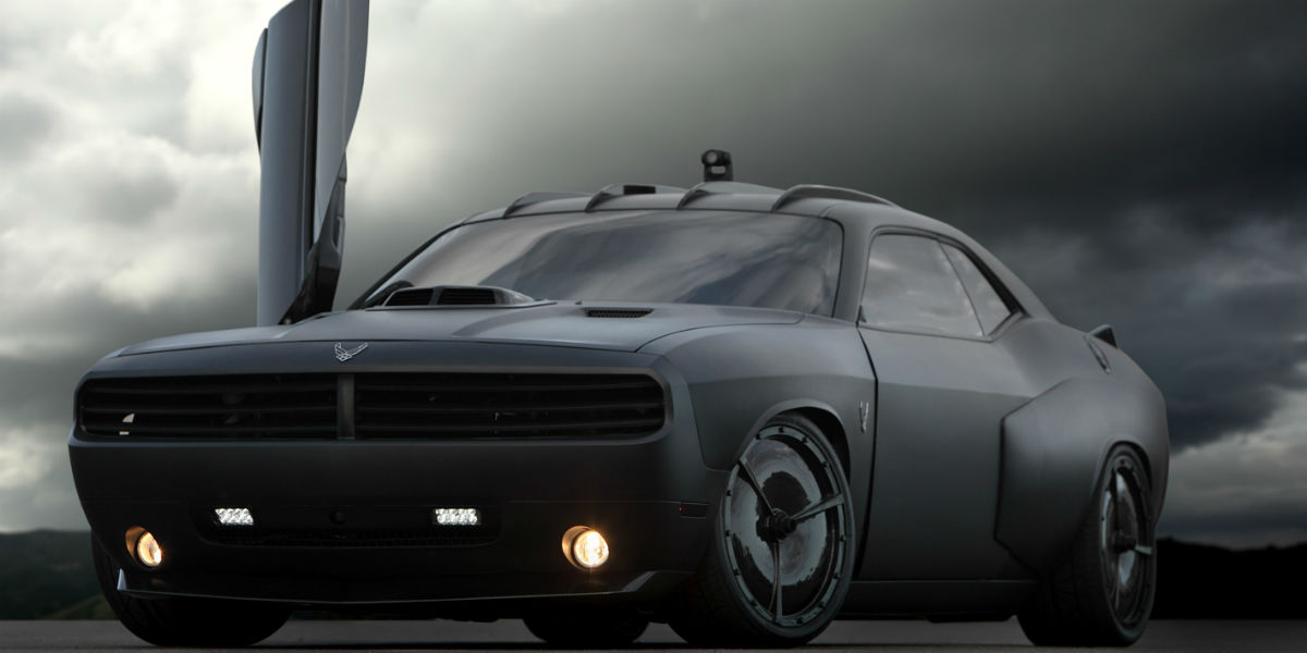 Dodge Hellcat Vapor: el deportivo con lanzamisiles de la US Air Force