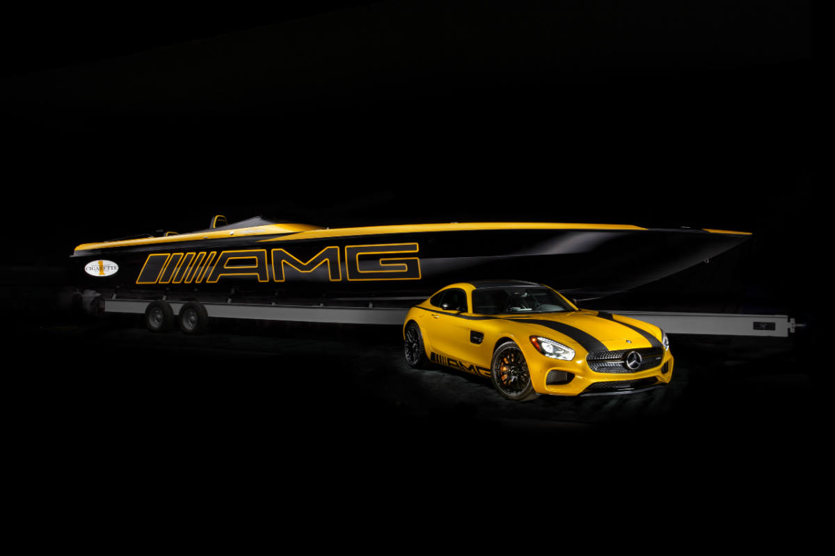 50 Marauder GT S Concept: La última incursión de Mercedes Benz AMG en el mundo de las lanchas