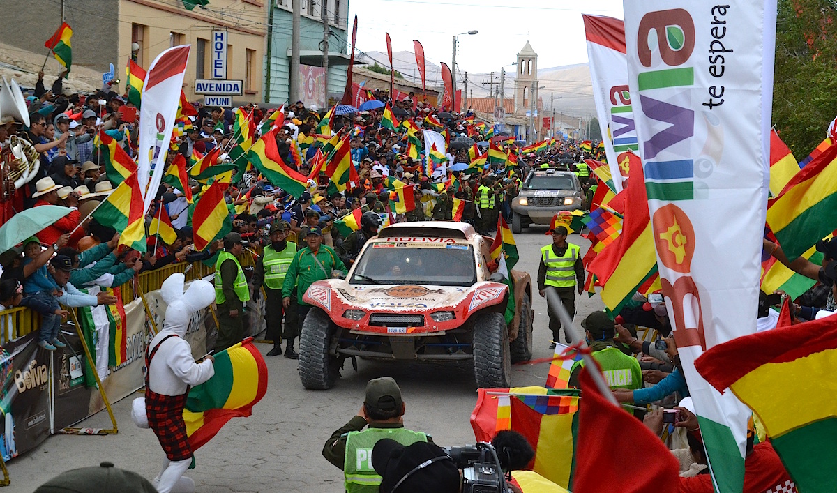 La ruta y los países del Dakar 2016