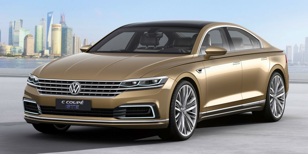 C Coupé GTE: Volkswagen anticipa su sedán de lujo exclusivo para China