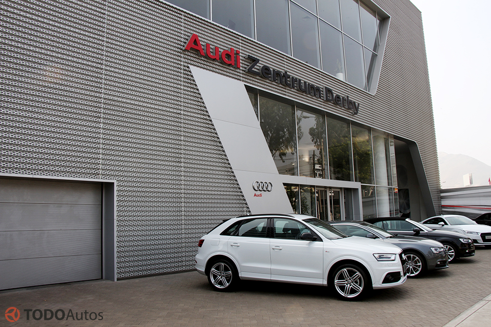 Audi Perú renueva la fachada de su showroom con malla eco-eficiente
