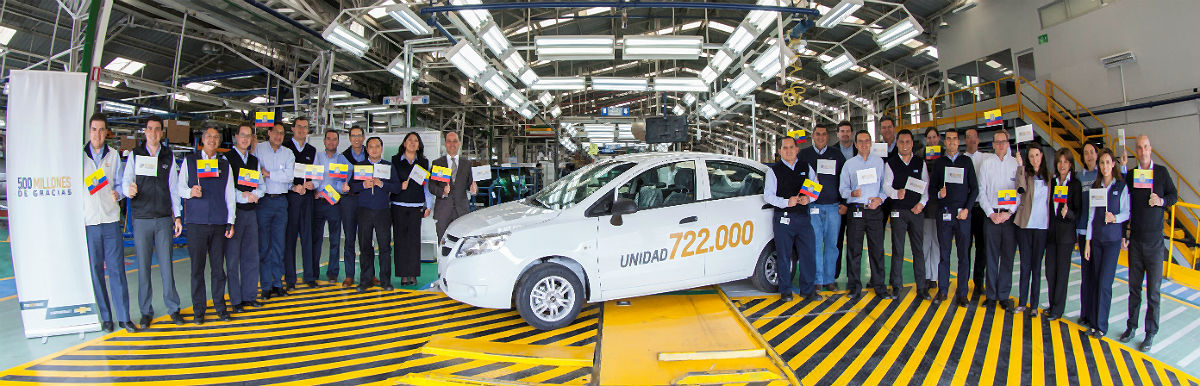 GM OBB y su marca Chevrolet presentan la unidad 722.000 ensamblada en Ecuador