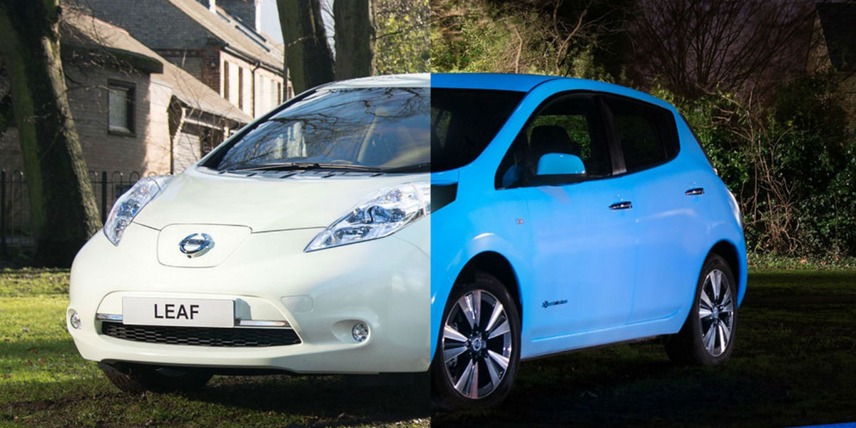 ¡Para verte mejor! Nissan Leaf, ahora con pintura que brilla en la oscuridad