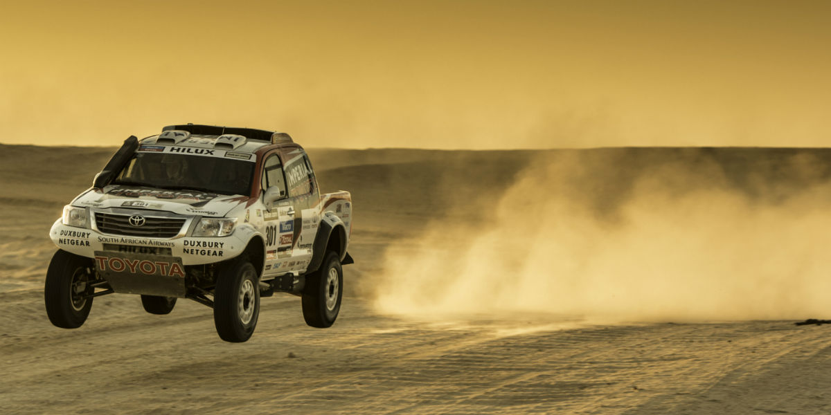Toyota se suma como auspiciante de la edición 2015 del Dakar Series
