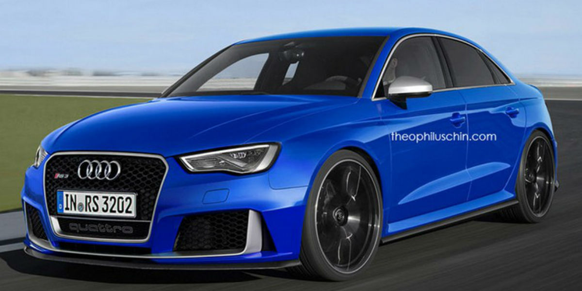 Primeras imágenes: así se podría ver el Audi RS3