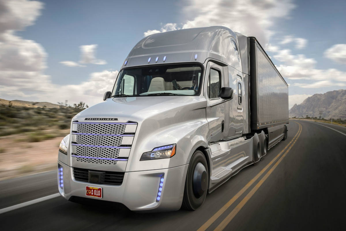 Freightliner Inspiration Truck: El primer camión que se maneja solo