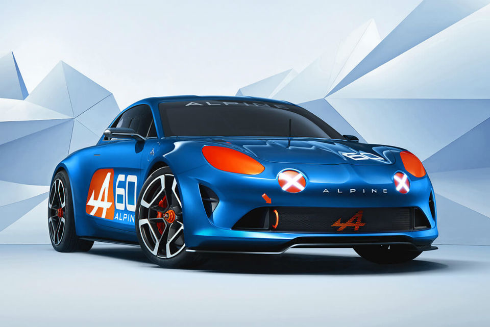 Renault Alpine Celebration concept, anticipo del futuro A110