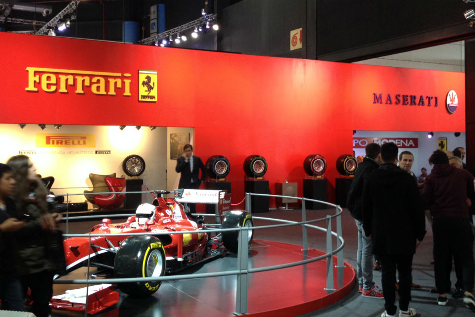 Ferrari en el Salón: ¿Novedades? ... Mejor, pera otro momento