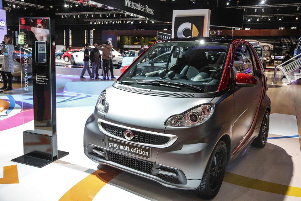 Smart forfour y grey matt plus edition: los más chicos se renuevan en el Salón de Buenos Aires