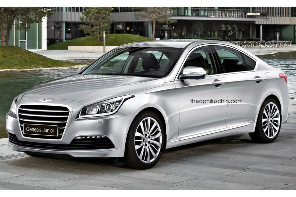 Hyundai Genesis “Junior”: un sedán compacto para luchar contra alemanes