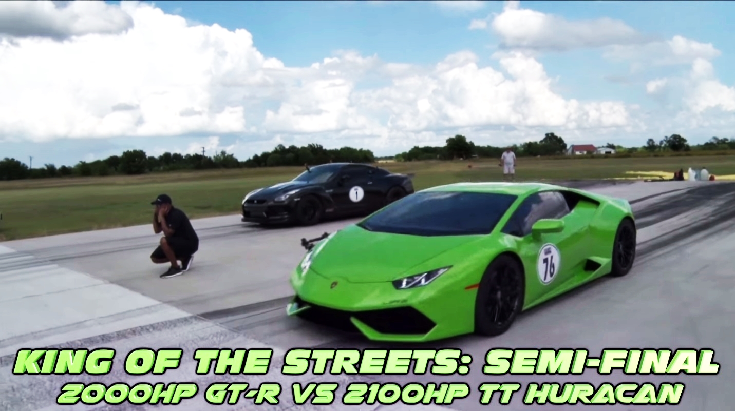 El Lamborghini Huracán más potente del mundo, ¿podrá con el Nissan GT-R más potente del mundo?