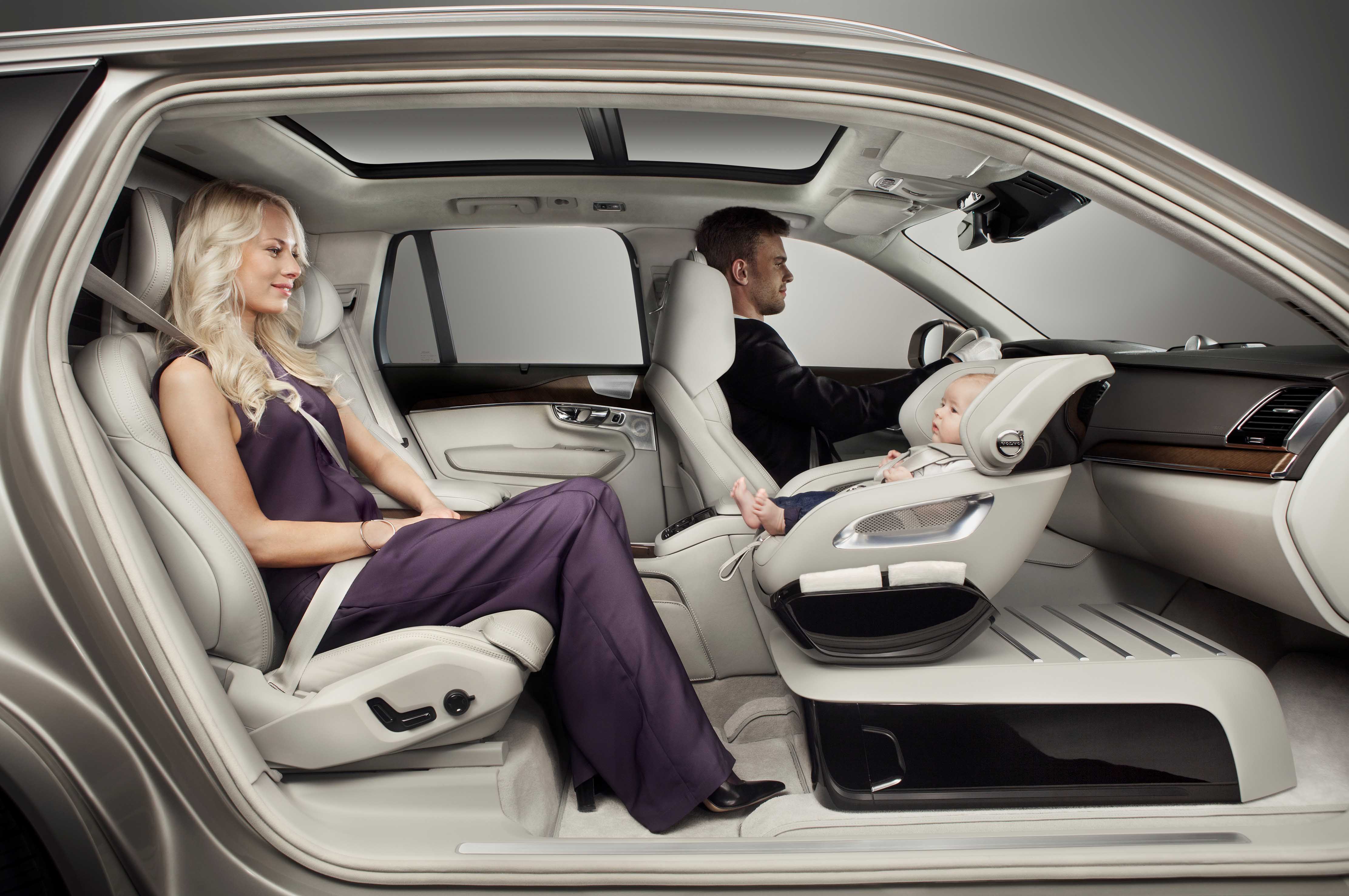 Volvo Cars y su nueva forma de llevar a los bebés en los vehículos
