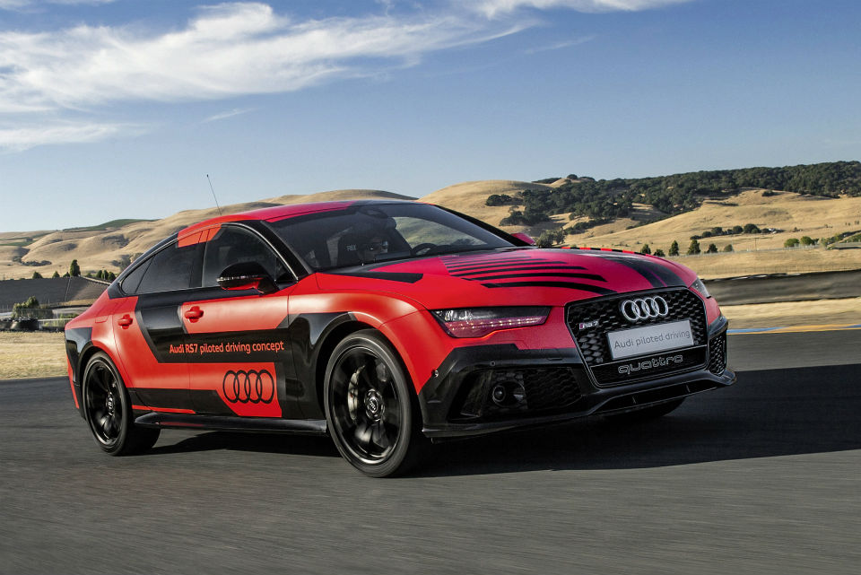 El sistema de conducción autónomo de Audi es más rápido que un piloto de carreras