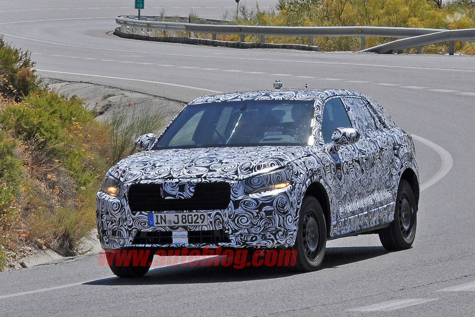 Primeras fotos del Q1, el futuro SUV compacto de Audi