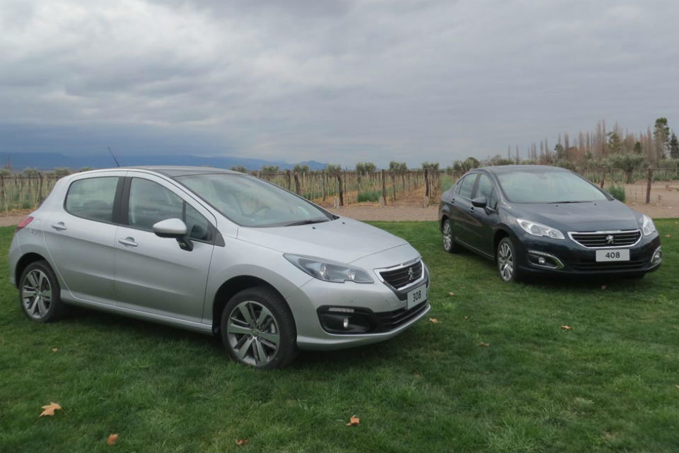 Nuevos Peugeot 308 y 408 en Argentina